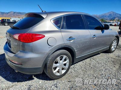 Trzecie zdjęcie samochodu z tyłu: 2010 INFINITI EX35 BASE VIN:JN1AJ0HP5AM700418 - miniatura