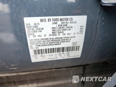 Zdjęcie 13 z 13 samochodu: 2025 FORD EXPLORER ACTIVE VIN:1FMUK8DHXSGC46957 - miniatura