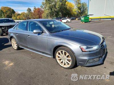 Czwarte zdjęcie samochodu z boku: 2014 AUDI A4 PREMIUM VIN:WAUBFAFL2EN009529 - miniatura