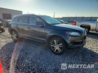 Czwarte zdjęcie samochodu z boku: 2014 AUDI Q7 PREMIUM PLUS VIN:WA1LMAFE5ED017767 - miniatura