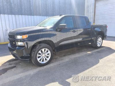 2021 CHEVROLET SILVERADO K1500 CUSTOM 1GCPYBEK9MZ176365 - główne zdjęcie licytacji z USA - miniatura