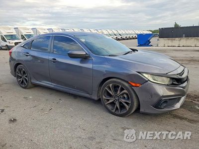 Czwarte zdjęcie samochodu z boku: 2020 HONDA CIVIC SPORT VIN:2HGFC2F86LH588742 - miniatura