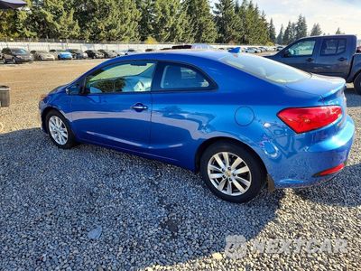Drugie zdjęcie samochodu z przodu: 2014 KIA FORTE KOUP EX VIN:KNAFX6A89E5236828 - miniatura