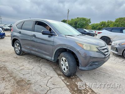 Czwarte zdjęcie samochodu z boku: 2014 HONDA CR-V LX VIN:3CZRM3H3XEG715389 - miniatura