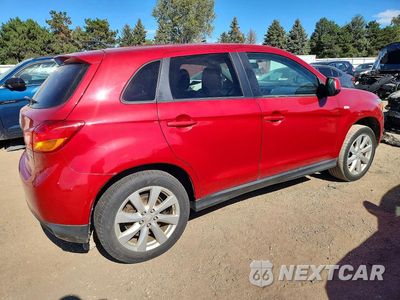 Trzecie zdjęcie samochodu z tyłu: 2014 MITSUBISHI OUTLANDER SPORT ES VIN:4A4AP3AU4EE030379 - miniatura