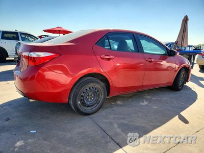 Trzecie zdjęcie samochodu z tyłu: 2016 TOYOTA COROLLA LE VIN:5YFBURHE3GP492301 - miniatura