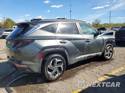 Trzecie zdjęcie samochodu z tyłu: 2022 HYUNDAI TUCSON SEL VIN:5NMJCCAE8NH130137 - miniatura