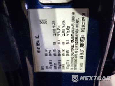 Zdjęcie 12 z 12 samochodu: 2022 TESLA MODEL 3 VIN:5YJ3E1EA1NF370369 - miniatura