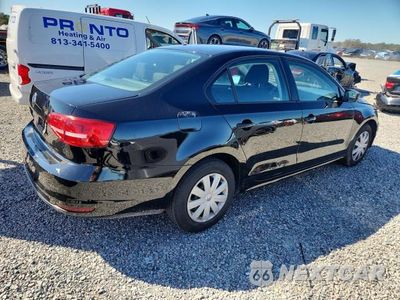 Trzecie zdjęcie samochodu z tyłu: 2015 VOLKSWAGEN JETTA BASE VIN:3VW2K7AJ4FM252694 - miniatura