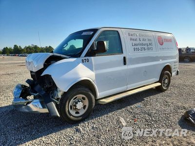 2019 CHEVROLET EXPRESS 2500 CARGO DELIVERY VAN 1GCWGAFG9K1221870 - główne zdjęcie licytacji z USA - miniatura