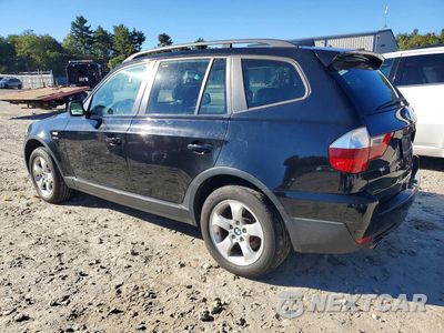 Drugie zdjęcie samochodu z przodu: 2008 BMW X3 3.0SI VIN:WBXPC93408WJ17758 - miniatura