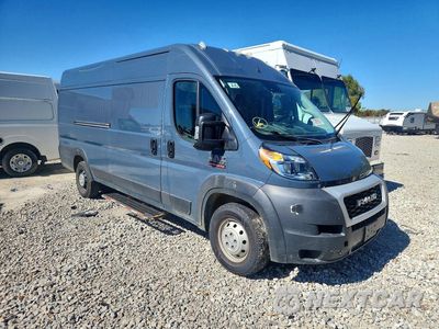 Czwarte zdjęcie samochodu z boku: 2021 RAM PROMASTER 3500 DELIVERY VAN VIN:3C6MRVJG0ME586218 - miniatura