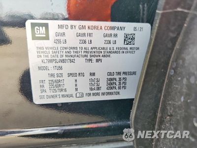 Zdjęcie 13 z 13 samochodu: 2022 CHEVROLET TRAILBLAZER LT VIN:KL79MPSL4NB017842 - miniatura