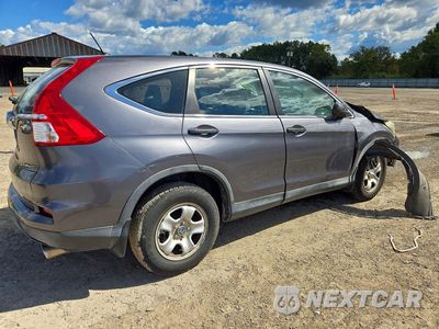 Trzecie zdjęcie samochodu z tyłu: 2015 HONDA CR-V LX VIN:3CZRM3H33FG709144 - miniatura