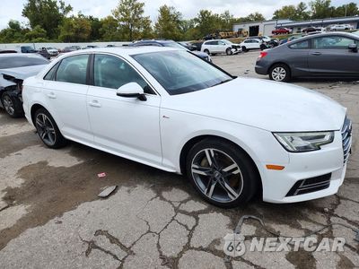 Czwarte zdjęcie samochodu z boku: 2017 AUDI A4 PREMIUM PLUS VIN:WAUENAF47HN007174 - miniatura