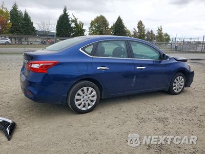 Trzecie zdjęcie samochodu z tyłu: 2017 NISSAN SENTRA S VIN:3N1AB7AP1HY403573 - miniatura