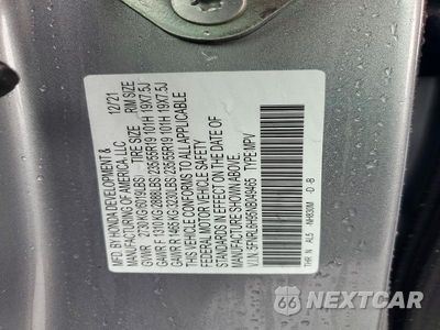 Zdjęcie 13 z 13 samochodu: 2022 HONDA ODYSSEY ELITE VIN:5FNRL6H95NB049465 - miniatura