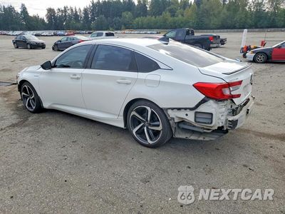 Drugie zdjęcie samochodu z przodu: 2022 HONDA ACCORD HYBRID SPORT VIN:1HGCV3F25NA039694 - miniatura
