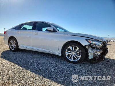 Czwarte zdjęcie samochodu z boku: 2019 HONDA ACCORD LX VIN:1HGCV1F14KA058910 - miniatura