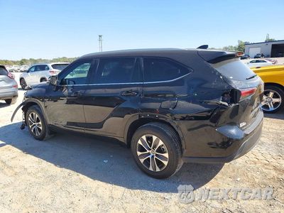 Drugie zdjęcie samochodu z przodu: 2022 TOYOTA HIGHLANDER XLE VIN:5TDGZRAH9NS143322 - miniatura