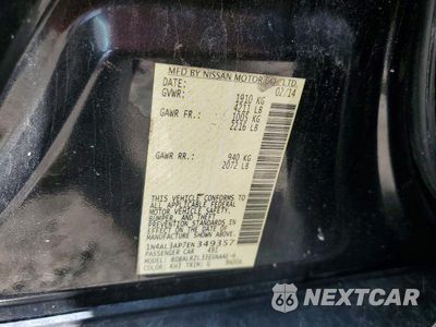 Zdjęcie 12 z 12 samochodu: 2014 NISSAN ALTIMA 2.5 S VIN:1N4AL3AP4EN377911 - miniatura