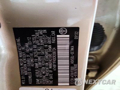 Zdjęcie 12 z 12 samochodu: 2012 TOYOTA CAMRY LE VIN:4T4BF1FK0CR208724 - miniatura