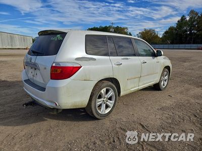 Trzecie zdjęcie samochodu z tyłu: 2008 TOYOTA HIGHLANDER LIMITED VIN:JTEDS42A882026401 - miniatura