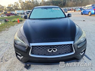 Piąte zdjęcie samochodu w środku: 2019 INFINITI Q50 3.0T LUXE VIN:JN1EV7AP3KM511843 - miniatura
