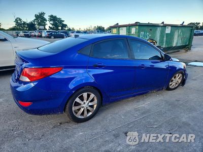 Trzecie zdjęcie samochodu z tyłu: 2014 HYUNDAI ACCENT GLS VIN:KMHCU4AE4EU764626 - miniatura