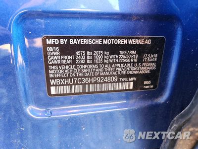 Zdjęcie 13 z 13 samochodu: 2017 BMW X1 SDRIVE28I VIN:WBXHU7C36HP924809 - miniatura
