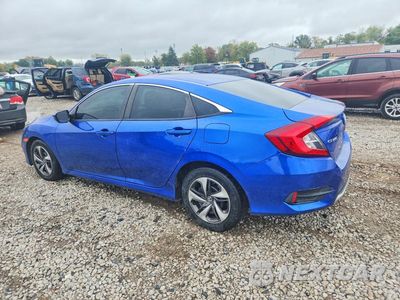 Drugie zdjęcie samochodu z przodu: 2019 HONDA CIVIC LX VIN:2HGFC2F68KH556968 - miniatura