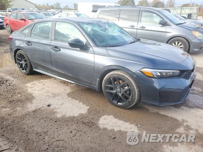 Czwarte zdjęcie samochodu z boku: 2025 HONDA CIVIC SPORT VIN:2HGFE2F56SH574189 - miniatura