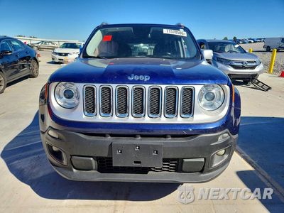 Piąte zdjęcie samochodu w środku: 2017 JEEP RENEGADE LIMITED VIN:ZACCJBDB8HPG61623 - miniatura
