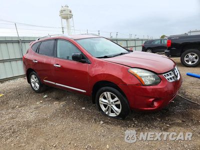 Czwarte zdjęcie samochodu z boku: 2015 NISSAN ROGUE SELECT S VIN:JN8AS5MT5FW160787 - miniatura