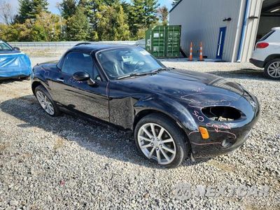 Czwarte zdjęcie samochodu z boku: 2008 MAZDA MX-5 MIATA VIN:JM1NC26F380142942 - miniatura