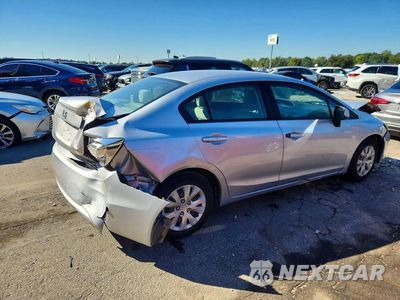 Trzecie zdjęcie samochodu z tyłu: 2012 HONDA CIVIC LX VIN:19XFB2F54CE034165 - miniatura
