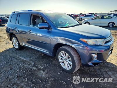 Czwarte zdjęcie samochodu z boku: 2011 TOYOTA HIGHLANDER HYBRID LIMITED VIN:JTEDC3EH7B2002291 - miniatura