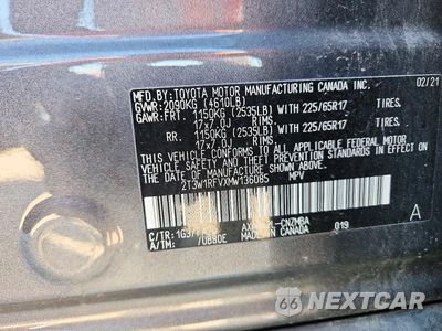 Zdjęcie 13 z 13 samochodu: 2021 TOYOTA RAV4 XLE VIN:2T3W1RFVXMW136085 - miniatura