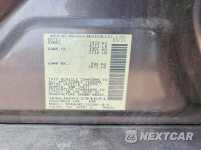 Zdjęcie 12 z 12 samochodu: 2015 NISSAN ALTIMA VIN:1N4AL3APXFC294691 - miniatura
