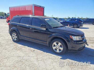Czwarte zdjęcie samochodu z boku: 2014 DODGE JOURNEY SE VIN:3C4PDDAG3ET189081 - miniatura