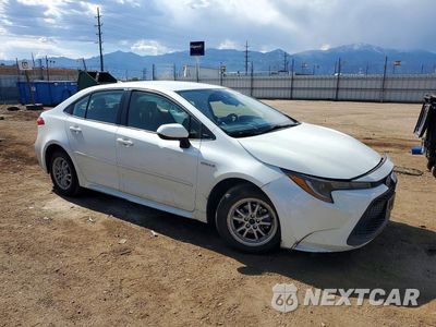 Czwarte zdjęcie samochodu z boku: 2021 TOYOTA COROLLA LE VIN:JTDEAMDE2MJ009332 - miniatura