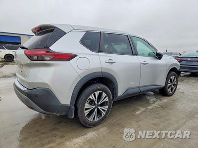 Trzecie zdjęcie samochodu z tyłu: 2022 NISSAN ROGUE SV VIN:5N1BT3BB0NC697414 - miniatura