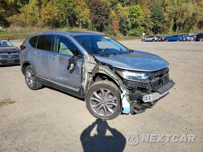Czwarte zdjęcie samochodu z boku: 2020 HONDA CR-V TOURING VIN:7FART6H94LE021058 - miniatura