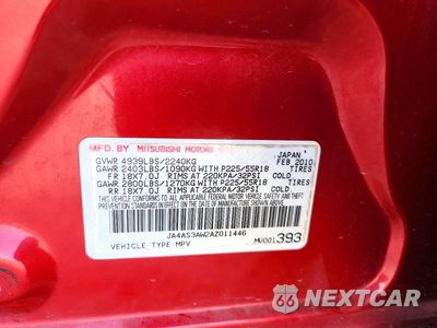Zdjęcie 13 z 13 samochodu: 2010 MITSUBISHI OUTLANDER SE VIN:JA4AS3AW2AZ011446 - miniatura