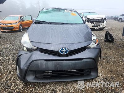Piąte zdjęcie samochodu w środku: 2015 TOYOTA PRIUS V FOUR VIN:JTDZN3EU4FJ035505 - miniatura