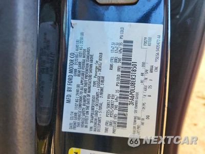 Zdjęcie 13 z 13 samochodu: 2014 FORD FUSION SE HYBRID VIN:3FA6P0LU8ER318501 - miniatura