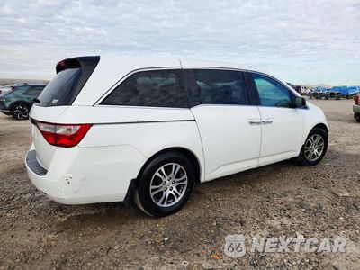 Trzecie zdjęcie samochodu z tyłu: 2011 HONDA ODYSSEY EXL VIN:5FNRL5H68BB040450 - miniatura