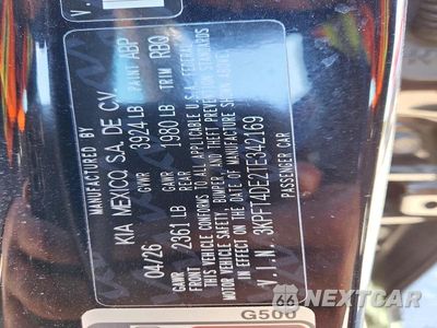 Zdjęcie 12 z 12 samochodu: 2026 KIA K4 LXS VIN:3KPFT4DE2TE342169 - miniatura