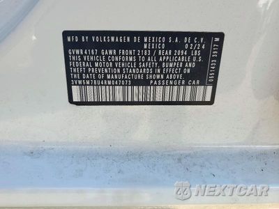 Zdjęcie 12 z 12 samochodu: 2024 VOLKSWAGEN JETTA S VIN:3VW5M7BU4RM047073 - miniatura