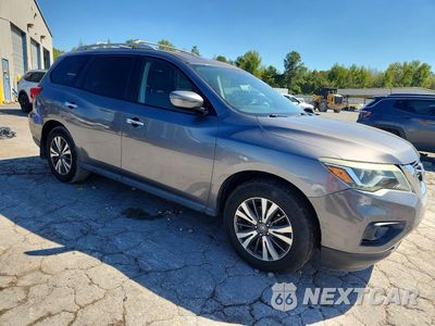 Czwarte zdjęcie samochodu z boku: 2017 NISSAN PATHFINDER SV VIN:5N1DR2MN9HC676297 - miniatura